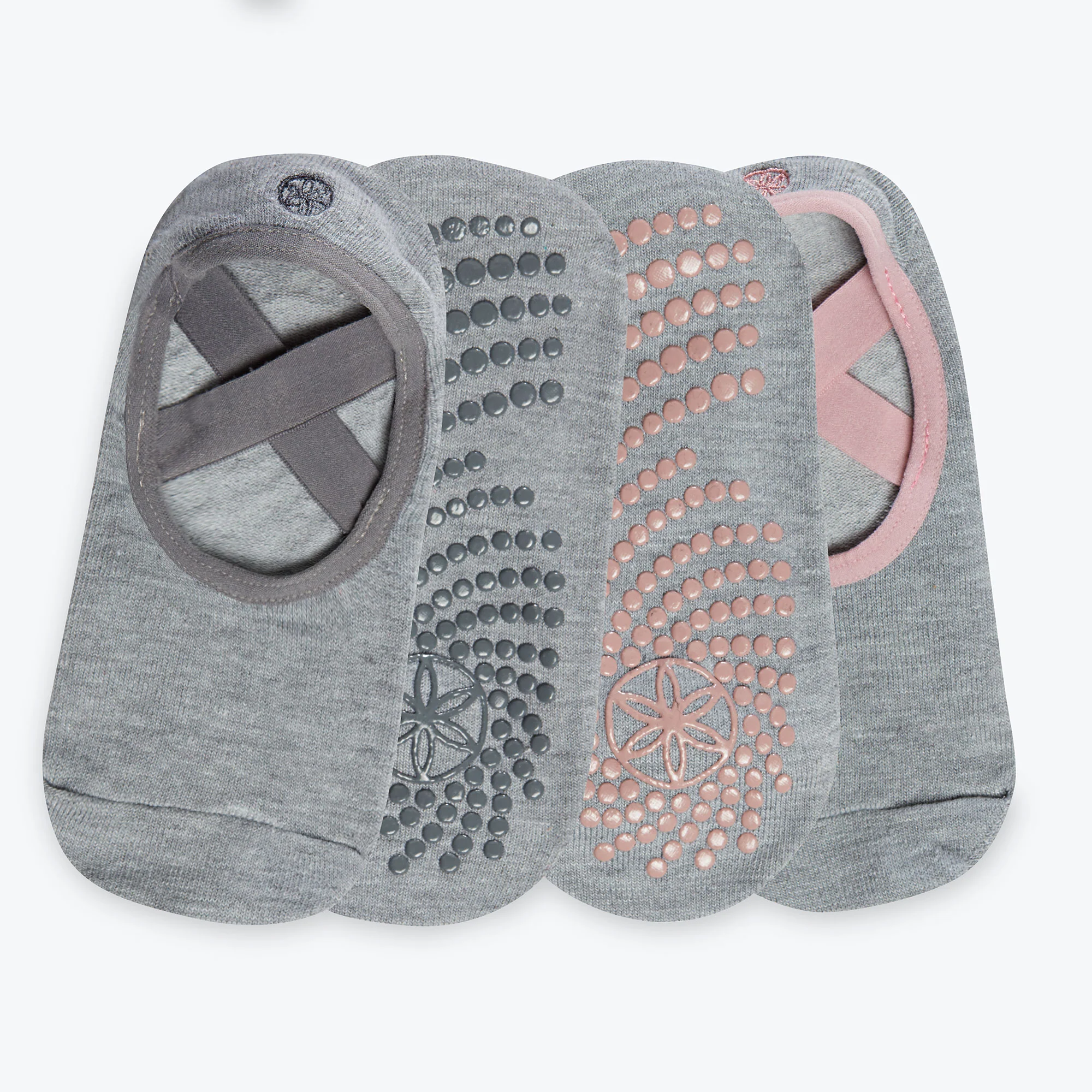 Grippy Yoga-Barre Socks - 2 Pack - Image 6